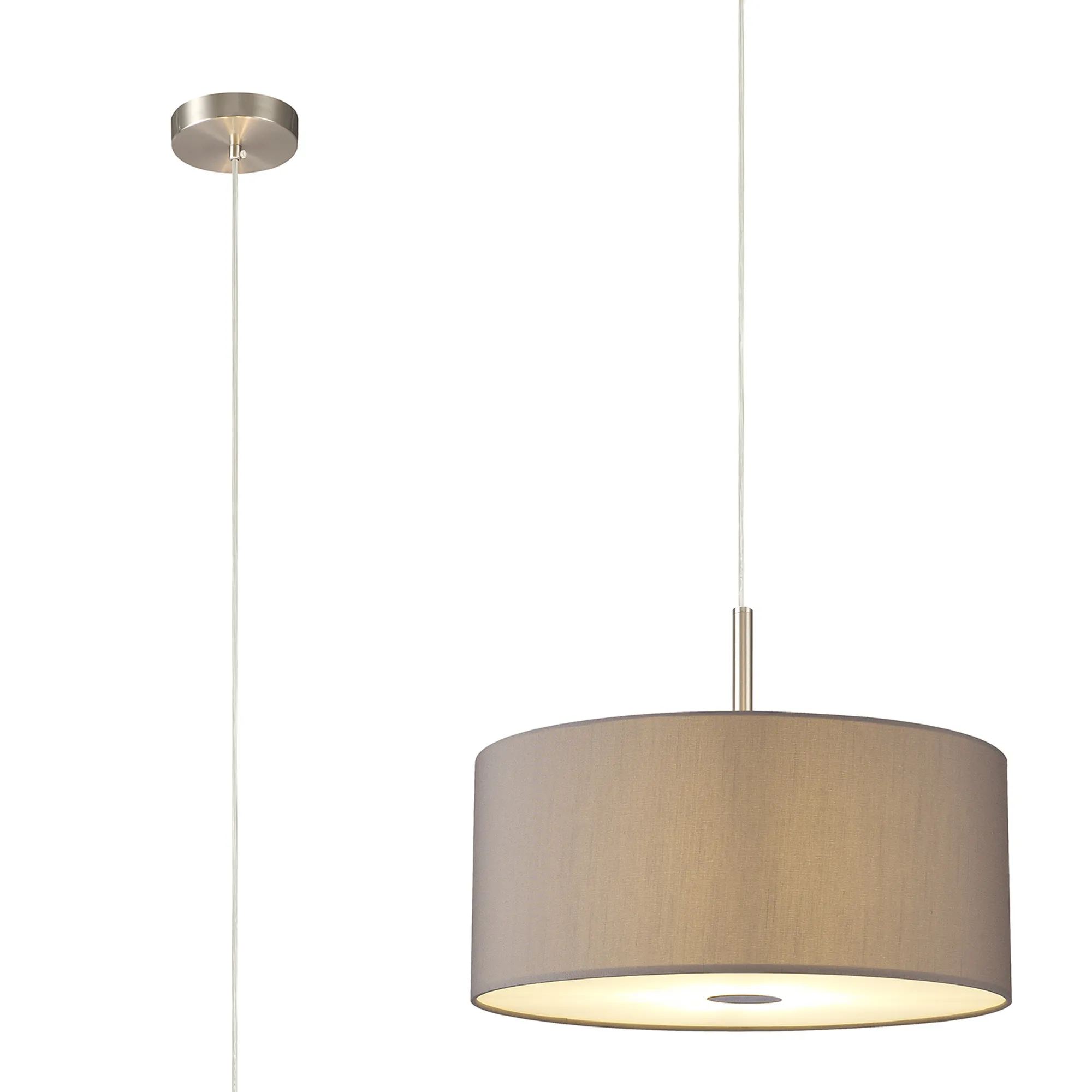 Dk Baymont Sn Gr Deco Baymont Cm Light Pendant Satin Nickel